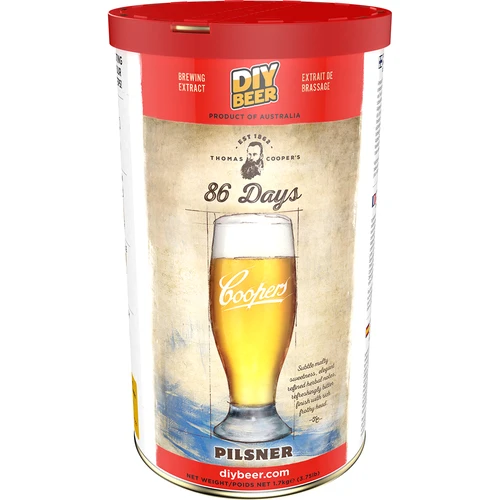 Brewkit Coopers 86 Days Pilsner - 2
