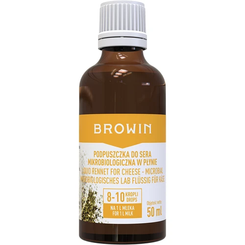 Caglio microbico liquido per formaggi 50 ml