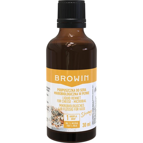 Caglio microbiologico strong per formaggi, 30 ml