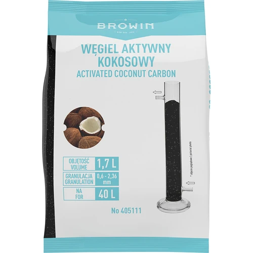 Carbone attivo di cocco 0,86 kg