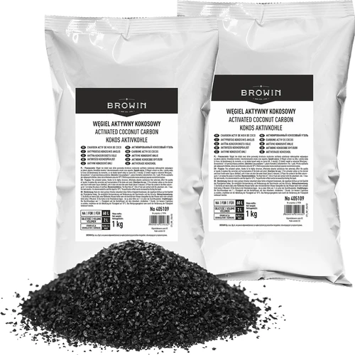Carbone attivo di cocco 1 kg x 2 - confezione