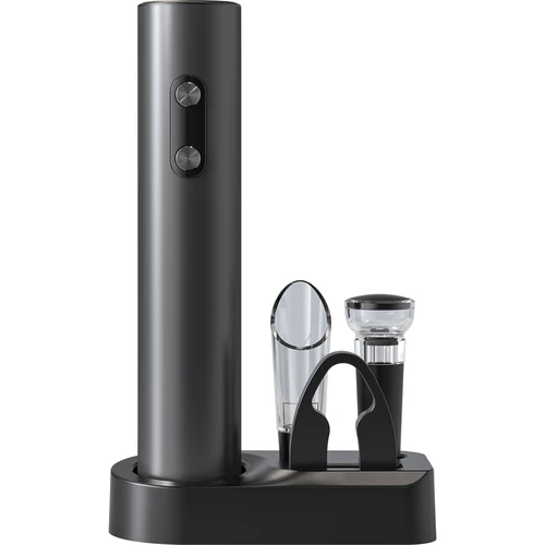 Cavatappi elettrico con accessori per il vino  - 1 