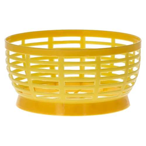 Cestello in plastica per damigiana 5 L, giallo - 2