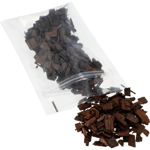 Chips di rovere a tostatura forte per aromatizzare alcolici (whisky, bourbon, brandy, cognac, birra), 50 g - 3