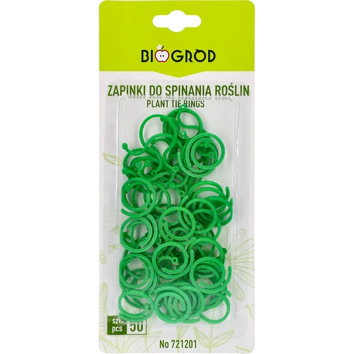 Clip in plastica per legare le piante, mix 50 pezzi - 3