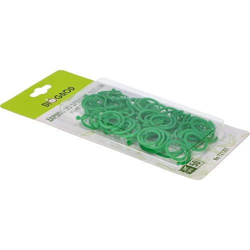 Clip in plastica per legare le piante, mix 50 pezzi - 4