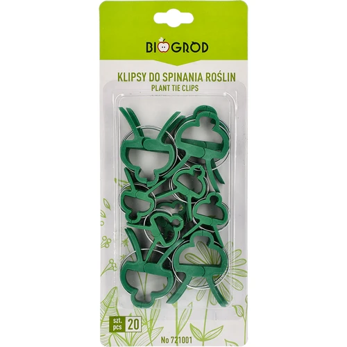Clip per fissare le piante 20 pz (8 grandi/12 piccoli) - 3