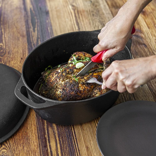 Cocotte in ghisa da forno, 5.5 L - 8