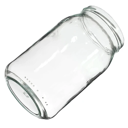 Confezione da 6 barattoli in vetro 900 ml con capsula twist-off dorata Ø 82 (TO 82) - 6