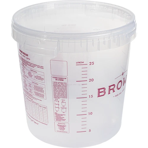 Contenitore di fermentazione 30 L con grafica stampata, con 2 gorgogliatori - 2