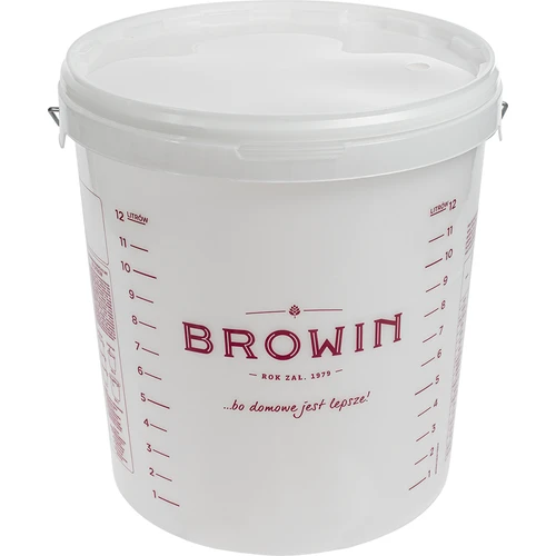Contenitore per fermentazione - con stampa e coperchio, 15 L
