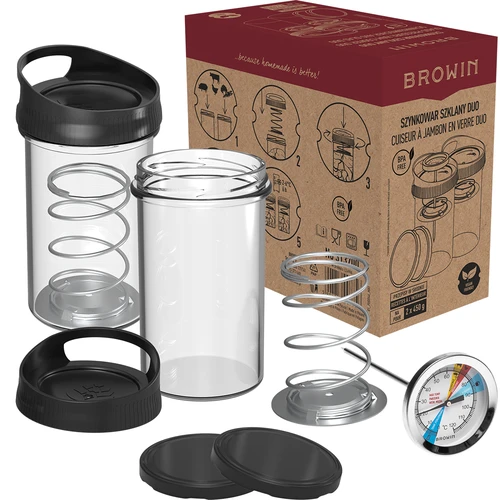 Cuoci prosciutto in vetro - set DUO, per 2 x 450 g - 7