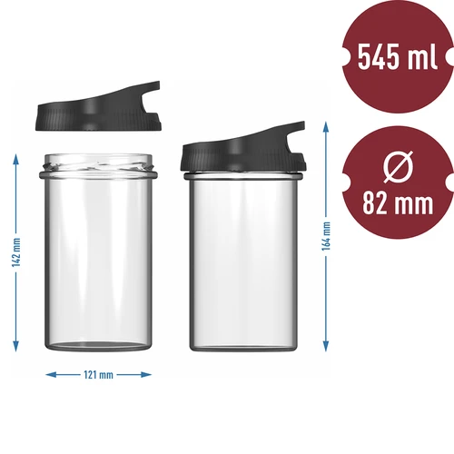 Cuoci prosciutto in vetro - set DUO, per 2 x 450 g - 11