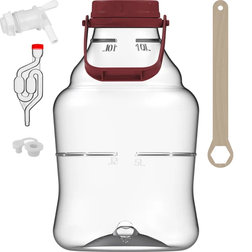 Damigiana 10 L con maniglia e rubinetto - 2