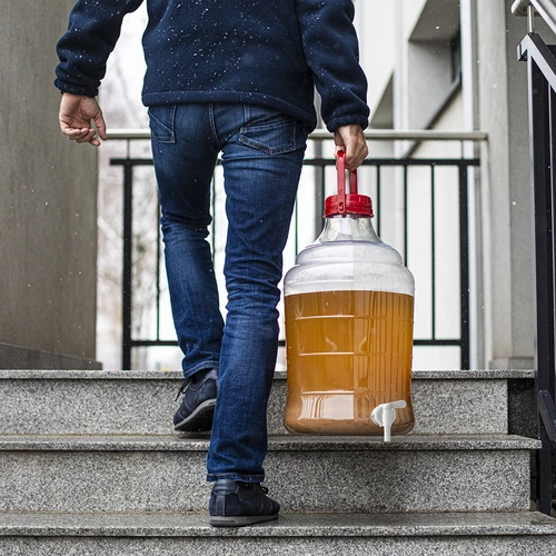 Damigiana 15 L con manico e rubinetto - 17