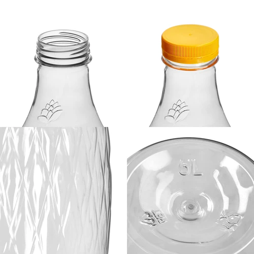 Damigiana 5 L in PET, con tappo a vite - 3