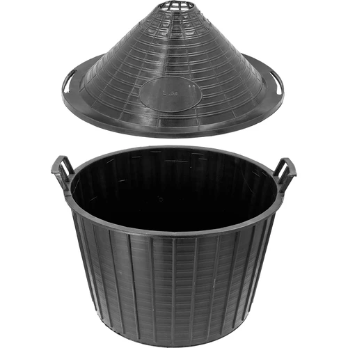 Damigiana da 54 L con cestello in plastica - 5