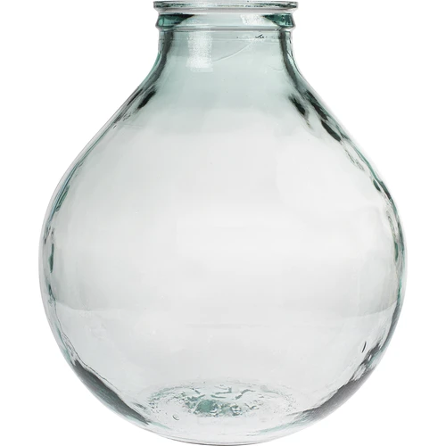 Damigiana per vino 25 L a bocca larga con cestello in plastica - 2