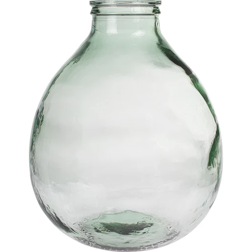 Damigiana per vino 34 L a bocca larga con cestello in plastica - 2