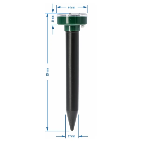 Dissuasore solare per talpe – protezione del giardino efficace, sicura e rispettosa degli animali, 1 pz. - 8