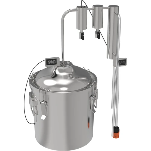 Distillatore hawkSTILL 1.0 CONVEX 18 L - 2 camere di decantazione - 2