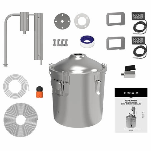 Distillatore hawkSTILL 1.0 CONVEX 30 L - 1 decantatore - 3