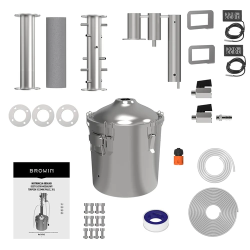 Distillatore hawkSTILL 1.0 Convex 30 L - Torpeda, Dita Fredde - 3