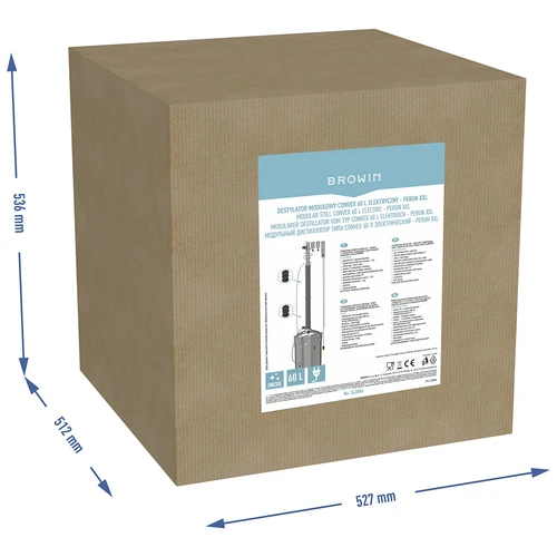 Distillatore hawkSTILL 1.0 CONVEX 60 L - ELETTRICO PERUN - 17