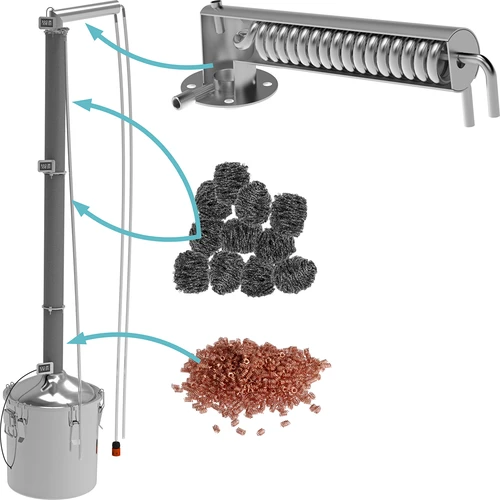 Distillatore hawkSTILL Aabratek 30 L, 48 mm 1.0 LITE - 3