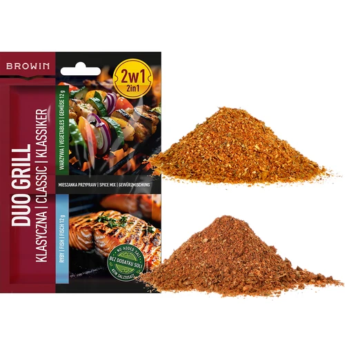 Duo Grill Classica per pesce e verdure - mix di spezie 2 in 1, 2 x 12 g - 3