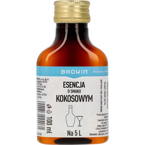 Essenza al cocco, per 5 L - 100 ml