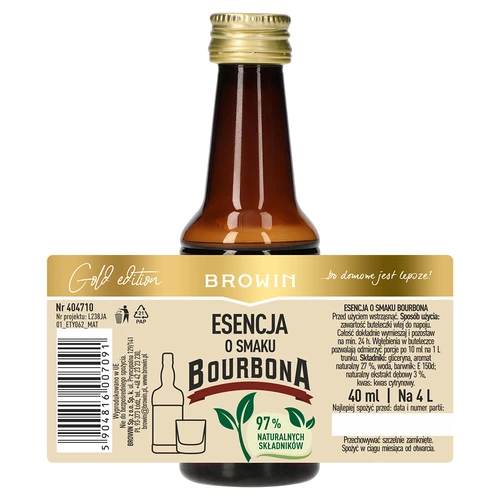 Essenza al gusto Bourbon per 4 L, 40 ml - 5