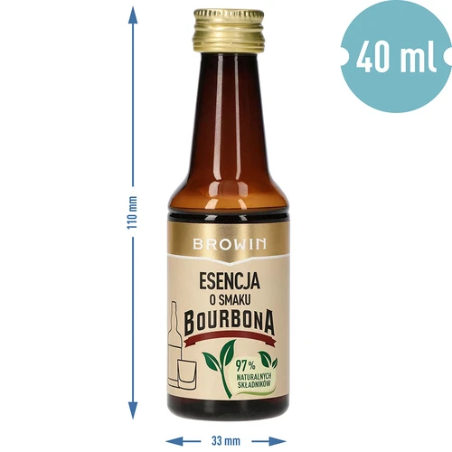 Essenza al gusto Bourbon per 4 L, 40 ml - 8