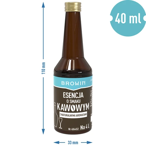 Essenza al gusto di caffè con aromi naturali per 4 L - 40 ml - 7