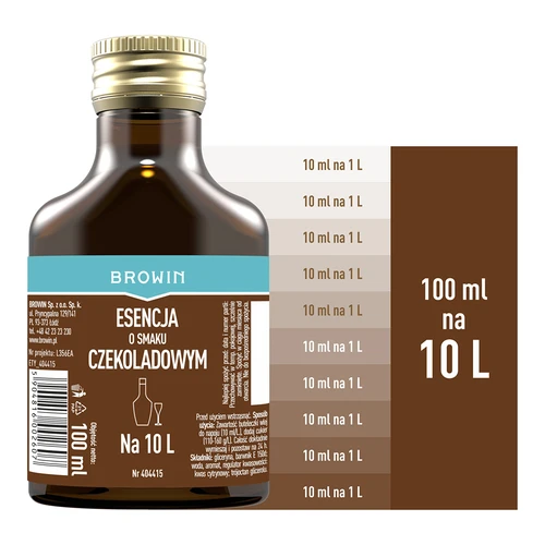 Essenza al gusto di cioccolato da 100 ml per 10 L - 4
