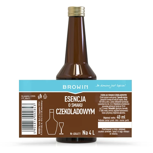 Essenza al gusto di cioccolato per 4 L - 40 ml - 7
