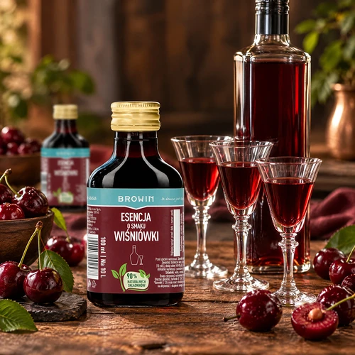 Essenza al gusto di liquore all'amarena per 10 L - 100 ml - 6
