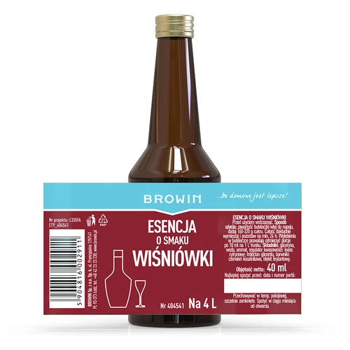 Essenza al gusto di liquore all'amarena per 4 L - 40 ml - 7