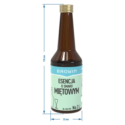 Essenza al gusto di menta per 2 L - 40 ml - 5