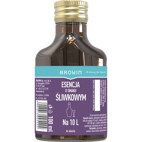 Essenza al gusto di prugna 100 ml