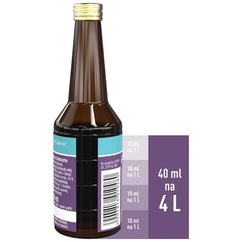 Essenza al gusto di prugna per 4 L, 40 ml - 5