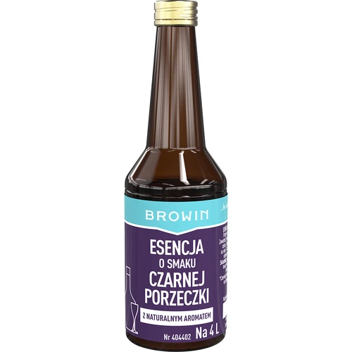 Essenza al gusto di ribes nero con aroma naturale per 4 L - 40 ml