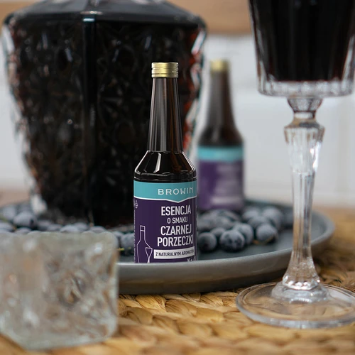Essenza al gusto di ribes nero con aroma naturale per 4 L - 40 ml - 9