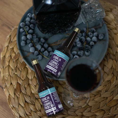 Essenza al gusto di ribes nero con aroma naturale per 4 L - 40 ml - 10