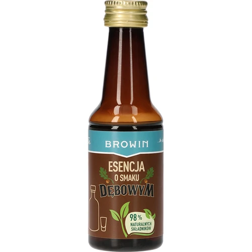 Essenza al gusto di rovere con aroma ed estratto naturali - 40 ml, per 4 L - 2