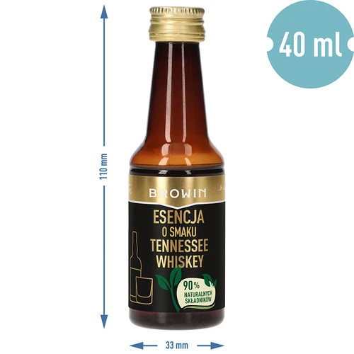 Essenza al gusto Tennessee Whiskey per 4 L - 40 ml - 8