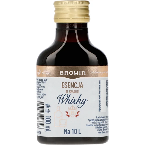 Essenza al gusto di whisky per 10 L, 100 ml