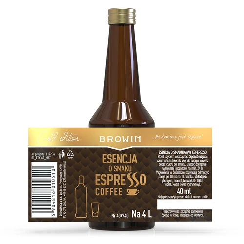 Essenza al gusto Espresso, per 4 L, 40 ml - 4