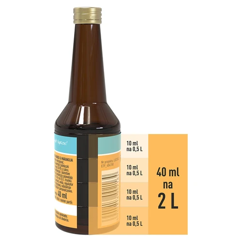 Essenza al gusto mango & maracuja per 2 L - 40 ml - 4