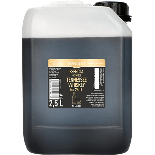 Essenza al gusto Tennessee Whiskey 2,5 L, per aromatizzare fino a 250 L di bevanda finita